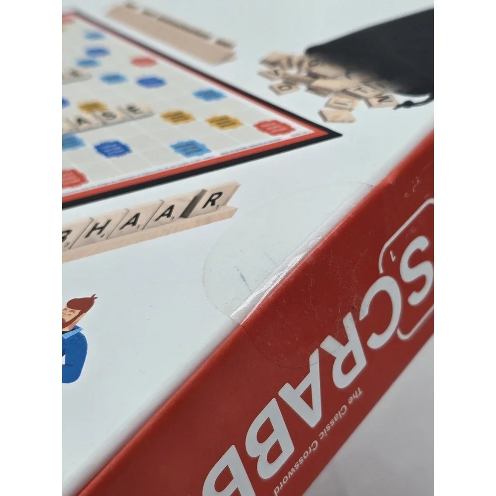 Scrabble The Classic Crossword Board Game - Family Fun for Ages 8+,‎ 2-4 Players